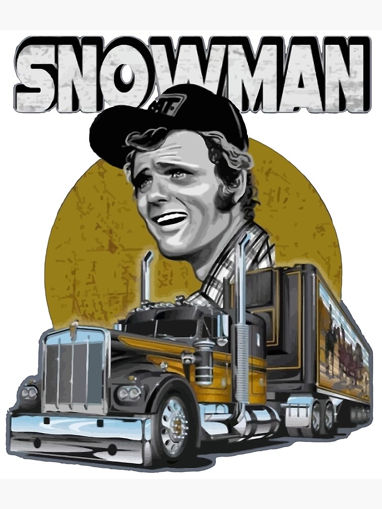 Disover Men_s Jerry Reed Snowman Men_s Smokey and The Bandit Premium Matte Vertical Poster