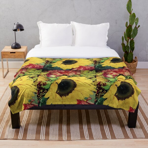 Aperçu de l'œuvre Tournesol Floral créée et vendue par Ayadsan.