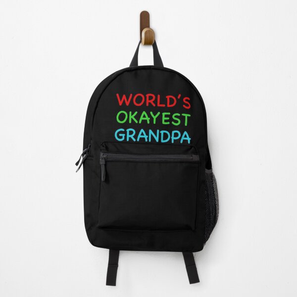 Item preview, Worlds Okayest Grandpa Funny Quote designed and sold by popculturechick.