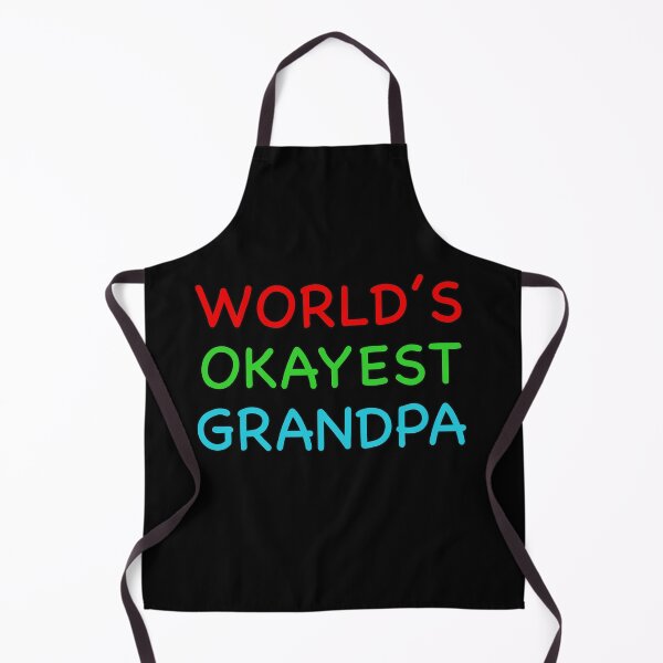 Item preview, Worlds Okayest Grandpa Funny Quote designed and sold by popculturechick.
