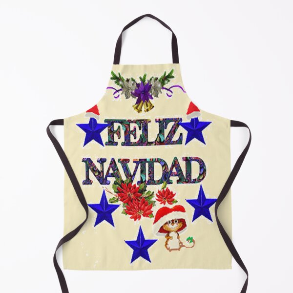 Item preview, Feliz Navidad, Blue stars, Festive Cute Santa, Grinch and Plaid Christmas, Family Christmas Making Memories designed and sold by Adri Barnard.