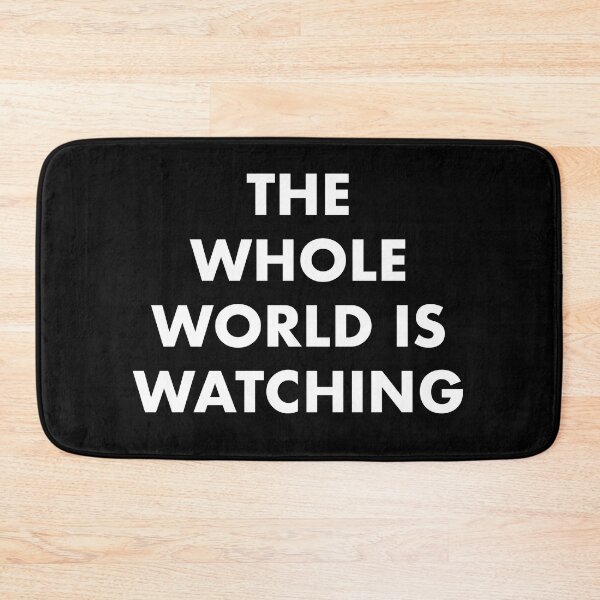 Item preview, The whole world is watching designed and sold by AnanasHananas.