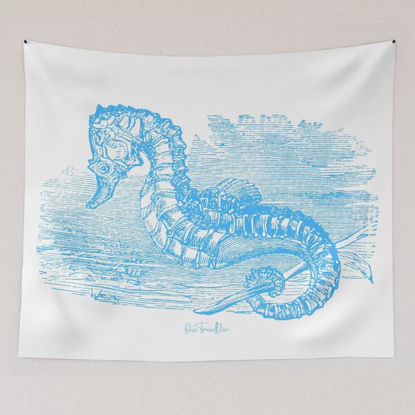 Item preview, Seahorse Sketch designed and sold by TravelDive.