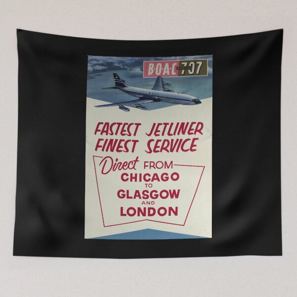 Item preview, Chicago Glasgow London retro poster designed and sold by stickart-marek.
