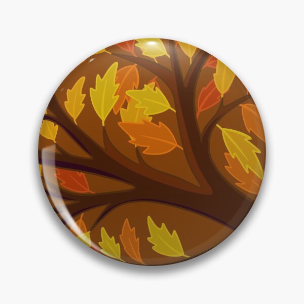 Item preview, Fall leaves on a branch - Autumn leaves on a branch designed and sold by forfun-art.