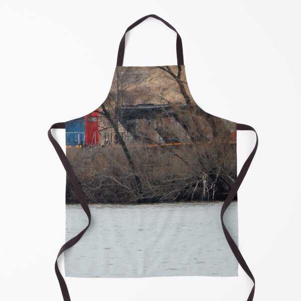 Item preview, Train by River in Late Fall designed and sold by Susie Kramer.