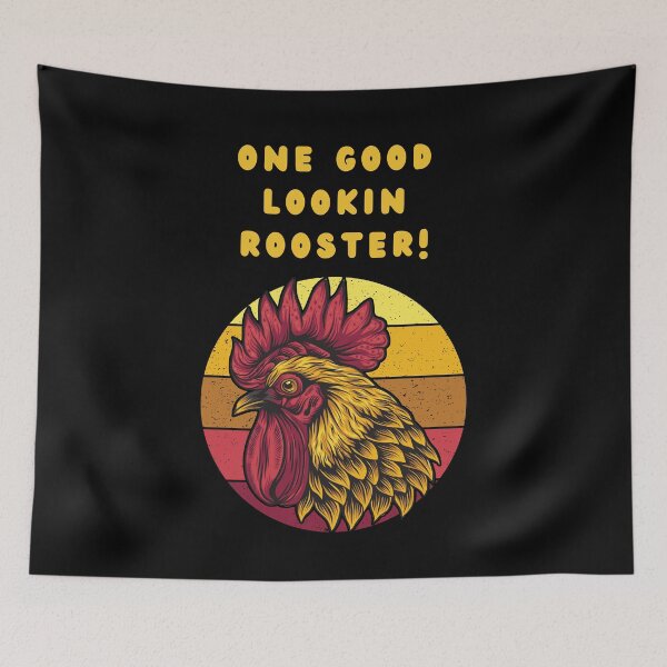 Item preview, One good looking rooster - chicken designed and sold by HaychGee.