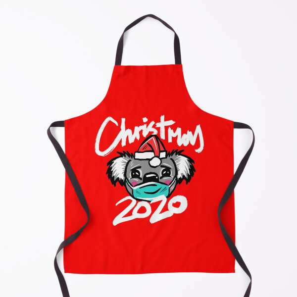 Item preview, Australian Christmas 2020 T-Shirt, Christmas Koala Tee with Aussie Koala wearing a Face Mask and Christmas Hat, Funny Christmas Shirt for Aussies designed and sold by sketchNkustom.