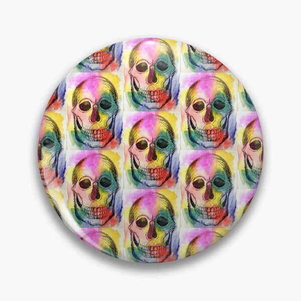 Item preview, Rainbow skull designed and sold by Sausageface.
