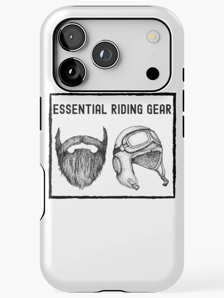 Thumbnail 1 of 4, iPhone Case, Essential Riding Gear designed and sold by Spicy Chilli.