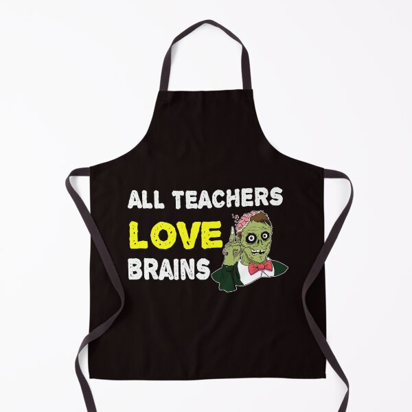 Item preview, All Teachers Love Brains designed and sold by verdecuddly.
