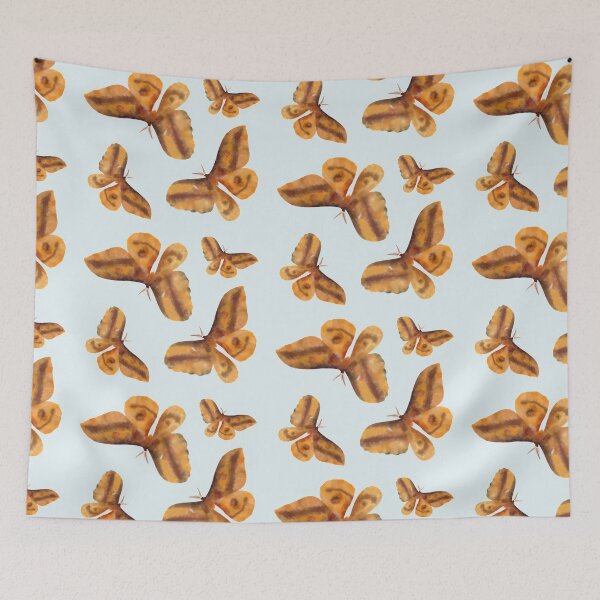 Item preview, Watercolour Helena Gum Moth  designed and sold by Amelia Jacqueline.