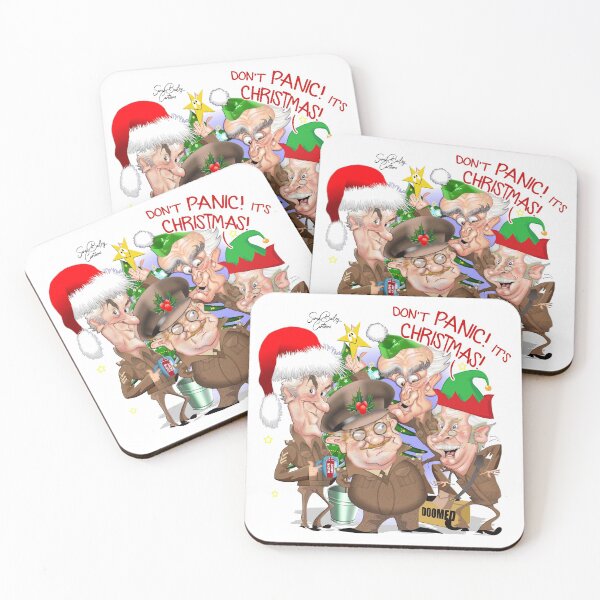 Item preview, Dads Army Christmas designed and sold by SARAH BAILEY CARTOONS.