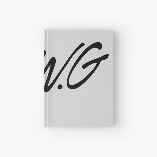 "SWG" (Single White Glove) black logo (Michael Jackson 'Thriller') Hardcover Journal