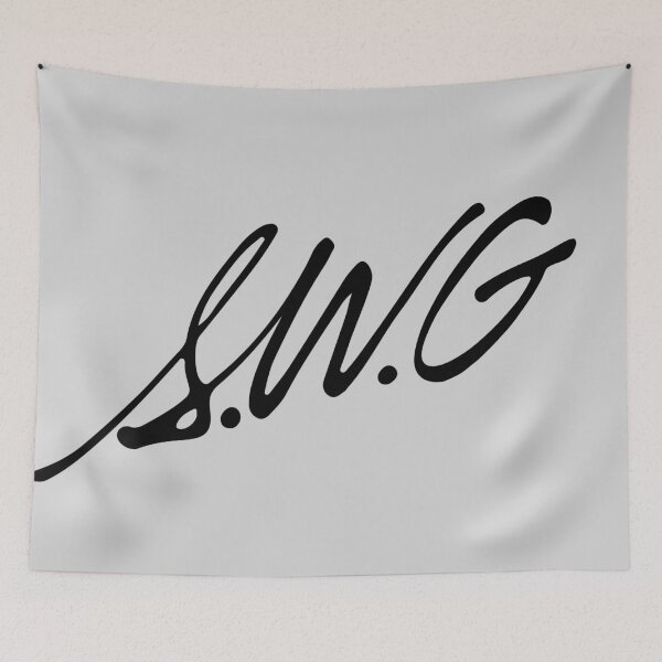 Item preview, "SWG" (Single White Glove) black logo (Michael Jackson 'Thriller') designed and sold by SWG Mixes & Merchandise.
