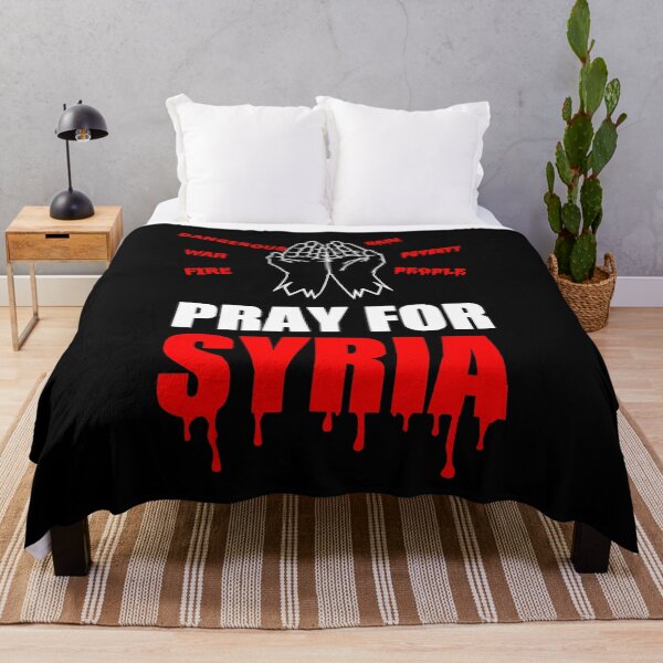 Item preview, Pray for Syria T-Shirt, Sad T-Shirt, Syria T-Shirt, Country T-shirt, Middle east T-Shirt, Civil War T-Shirt, Pray For The People T-shirt, Love T-Shirt, Help t- shirt, Muslim World t-shirt designed and sold by ShiShaka.