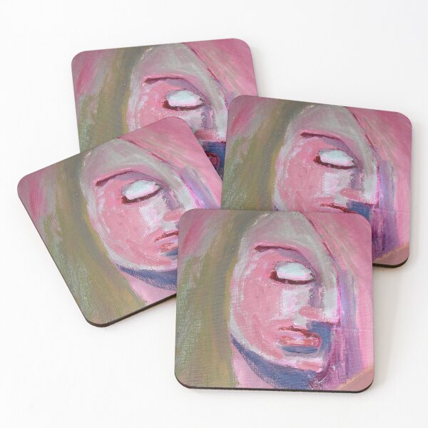 Item preview, Sleeping woman (oilpainting) detail designed and sold by Hanski2020.