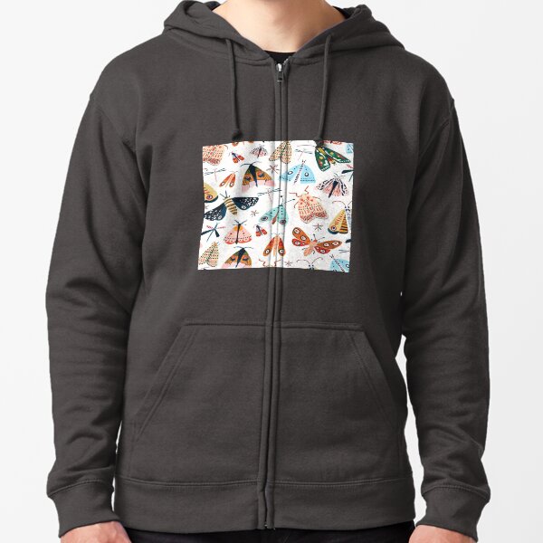 Butterfly Zipped Hoodie