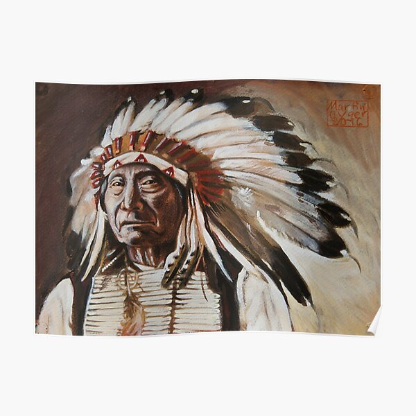 Native American Indian Leader GALL Glossy 8x10 Photo Lakota Sioux Print Poster Native American Indian Leader GALL Glossy 8x10 Photo Lakota Sioux Print Poster