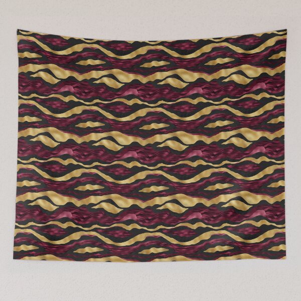 Item preview, Burgundy Waves designed and sold by Color Me F*@k!ng Happy.