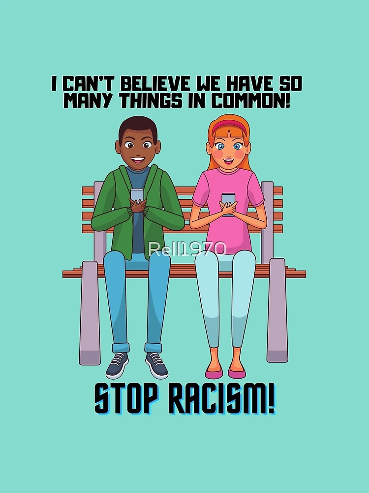 Thumbnail 3 of 3, Scarf, Stop Racism! designed and sold by Rell1970.