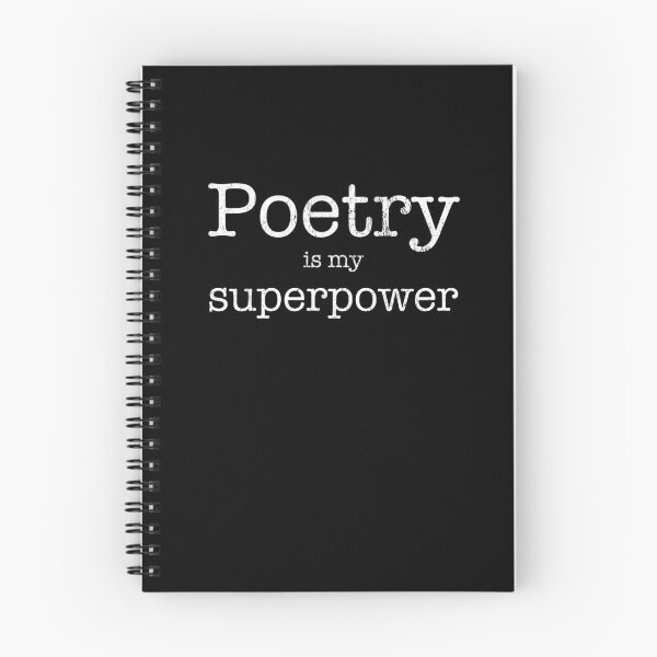 Item preview, poetry is my superpower book lovers gifts designed and sold by Grimbart.
