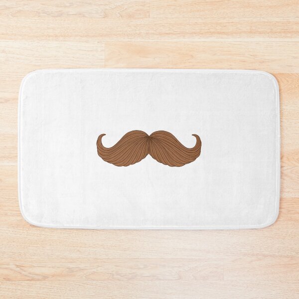 Item preview, Movember Handlebar Mustache - Brown designed and sold by fishytan.