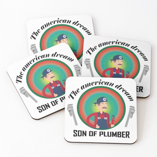 Item preview, The american dream son of plumber Shirt designed and sold by Castore design.