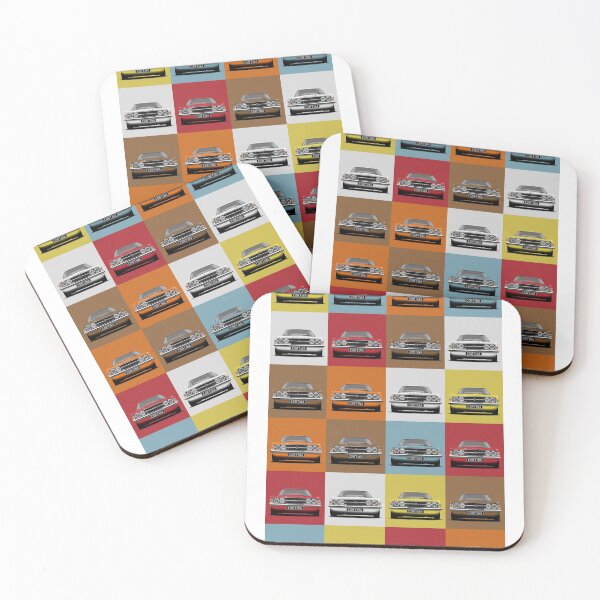 Item preview, Ford Cortina Mk3 GT Pop Art Illustration designed and sold by Hamilton illustrations.