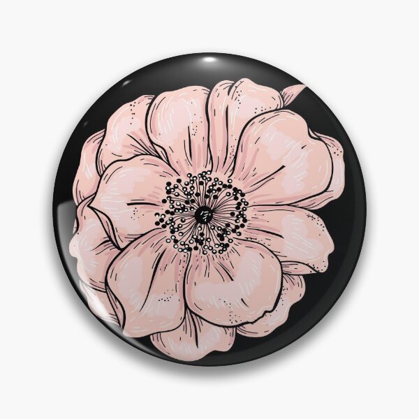 Item preview, Pressed watercolor flower designed and sold by Dankio.