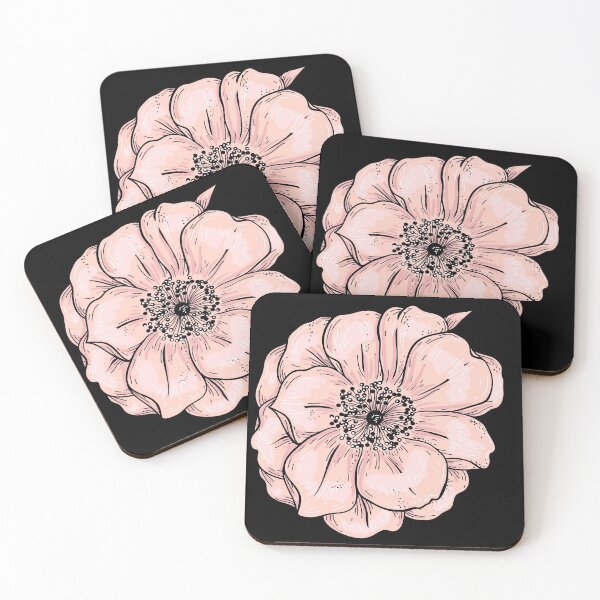 Item preview, Pressed watercolor flower designed and sold by Dankio.
