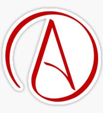 Atheist Symbol Sticker