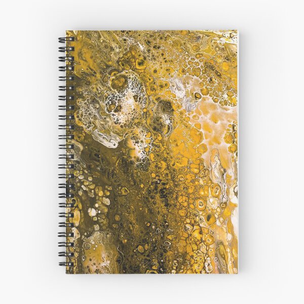 Item preview, Yellow Acrylic Pour designed and sold by Rebecca Bartlemay.