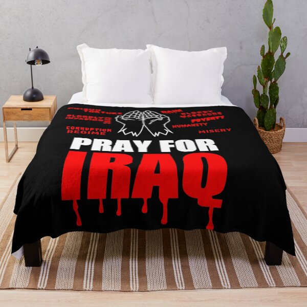 Item preview, Pray for Iraq T-Shirt, Sad T-Shirt, Iraq T-Shirt, Country T-shirt, Middle east T-Shirt, Civil War T-Shirt, Pray For The People T-shirt, Love T-Shirt, Help t- shirt, Muslim World t-shirt designed and sold by ShiShaka.