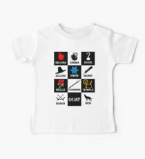Oncer T-Shirt. Regina, Emma, Hook, Zelena, Snow, Henry, Belle, Charming, Rumple, Robin, Red Baby Tee