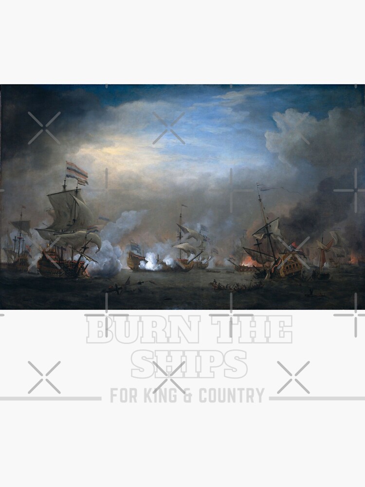 for-king-and-country-burn-the-ships-sticker-for-sale-by-johnsone55