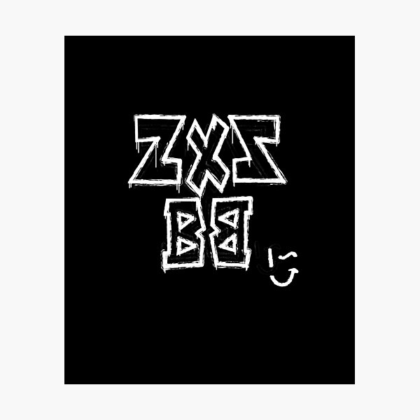 Zxz Bb Wink Sweatshirt Photographic Print