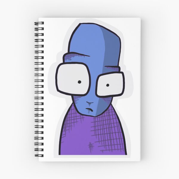 Item preview, Feeling Blue Boy designed and sold by BamBamRadioRiot.