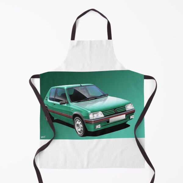 Aperçu de l'œuvre Carlin 205GTi Griffe Affiche Illustration créée et vendue par RJWautographics.