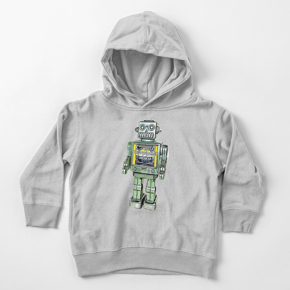 Toy Robot Toddler Pullover Hoodie