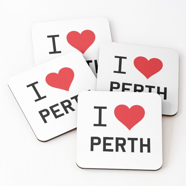 Item preview, I Love Perth designed and sold by mugify.