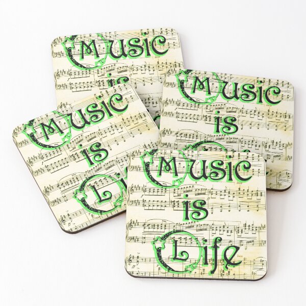 Item preview, Music Is Life designed and sold by ozcushions.