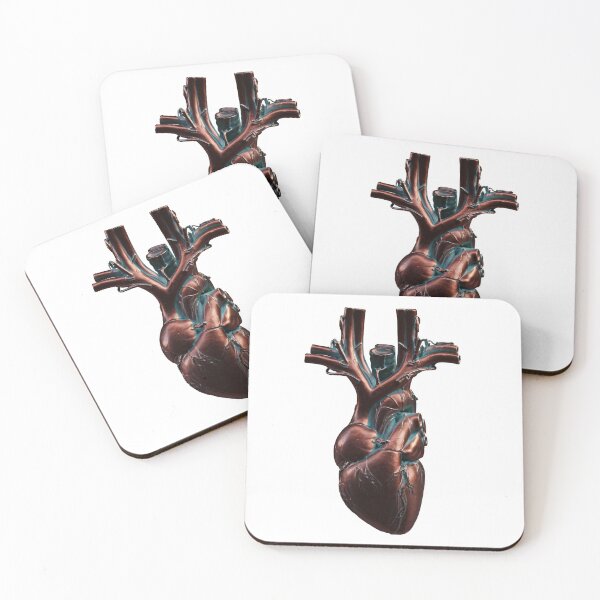 Item preview, Medical Heart Bronze Statue 3D Art designed and sold by aydn-tee.