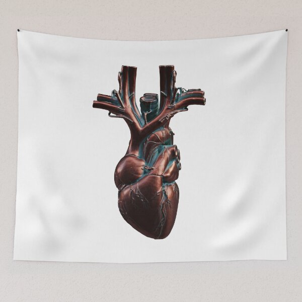 Item preview, Medical Heart Bronze Statue 3D Art designed and sold by aydn-tee.