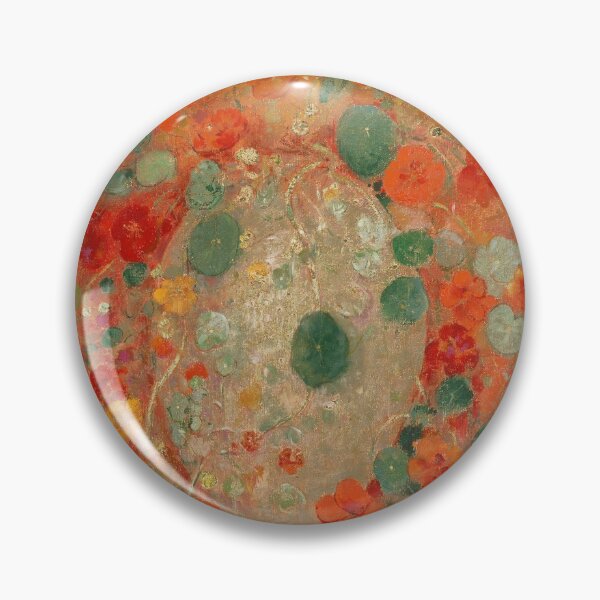 Item preview, Nasturtiums by Odilon Redon, 1905 designed and sold by Vintage Wall Art.