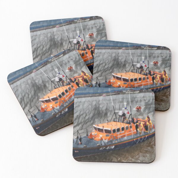 Item preview, Fleetwood Tyne Class Lifeboat Painting effect designed and sold by ajtechdesigns.
