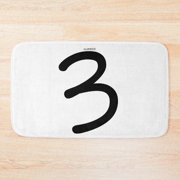 Item preview, Number three 3 designed and sold by awesome-bee.