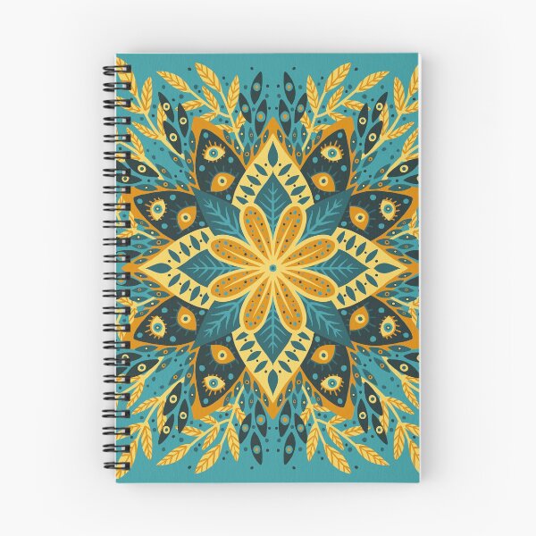 Item preview, Pepper Mandala – Turquoise designed and sold by Cat Coquillette.