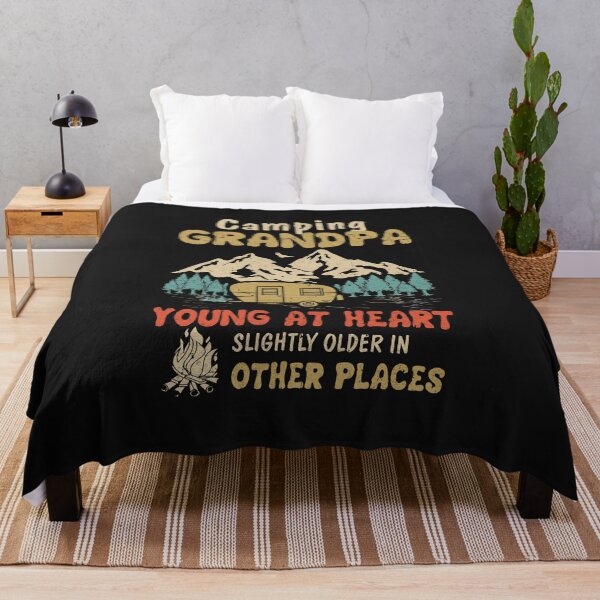 Item preview, Camping Grandpa Young At Heart Slightly Older In Other Place designed and sold by CreativeGift.