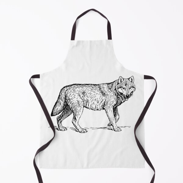 Item preview, Exclusive wolf T-shirt/wolf accessories/wolf apparel designed and sold by Printoweb.
